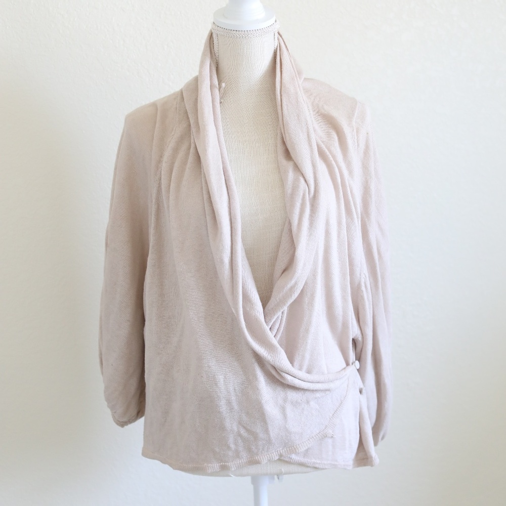 Anthropologie (Moth) wrap lightweight Sweater
